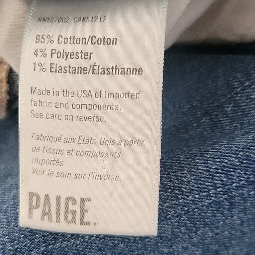 PAIGE Women's Flora Straight Jeans - Picture 4 of 8